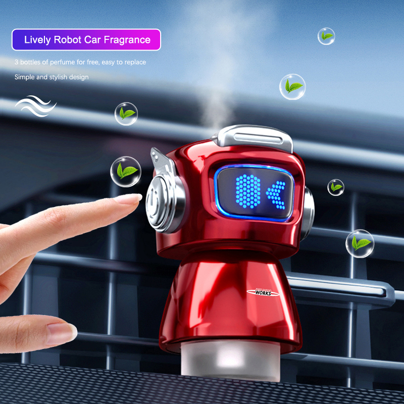 Car Air Outlet Robot Perfume C - Perfume Fragrance One recensione e prezzo