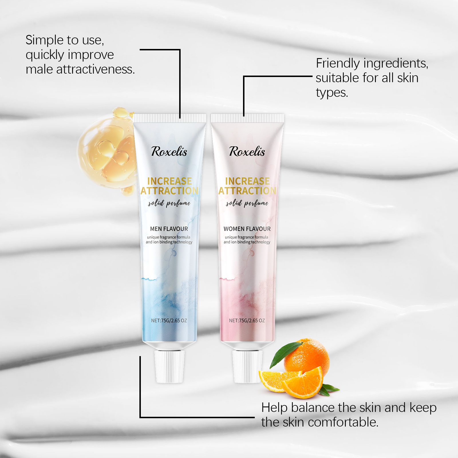 75g Woody Citrus Perfume Stick - Perfume Light Fragrance recensione e prezzo