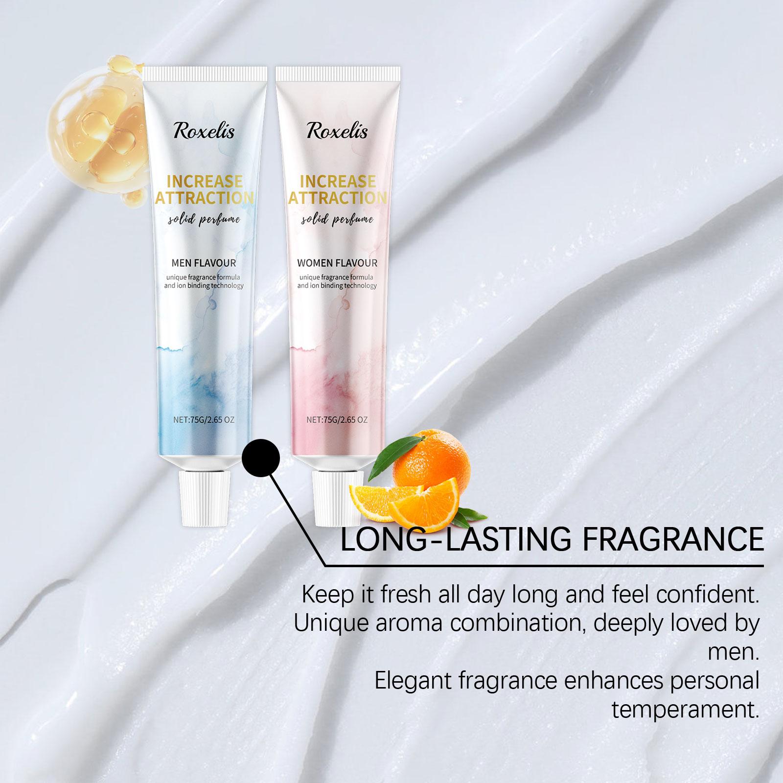 75g Woody Citrus Perfume Stick - Perfume Light Fragrance recensione e prezzo