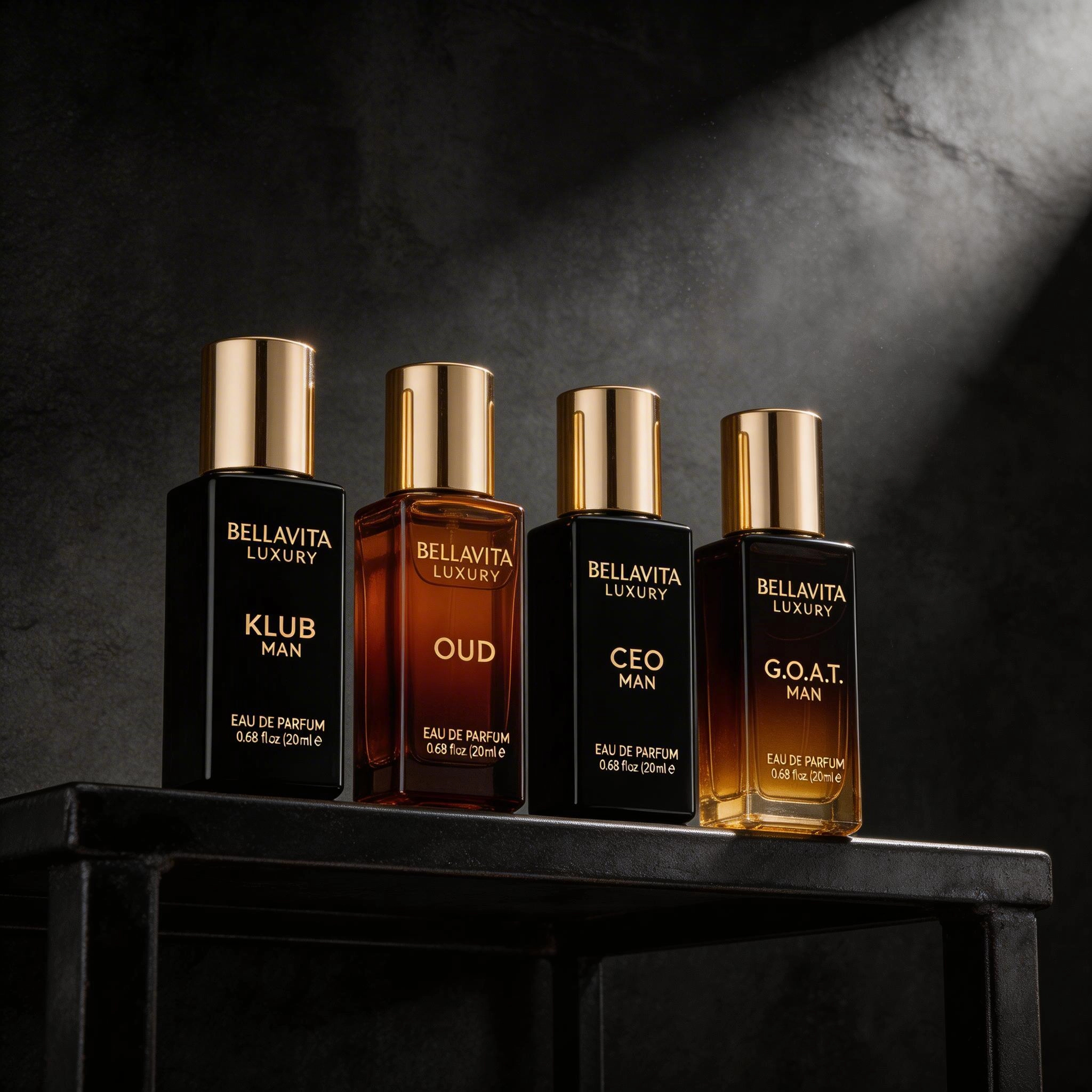 Bella Vita Portable 4x20ml Lux - Perfume Fragrance Long Lasting recensione e prezzo